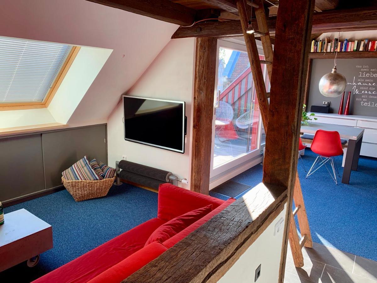 Historische Ferienwohnung Mit Sauna In Lich Eksteriør bilde